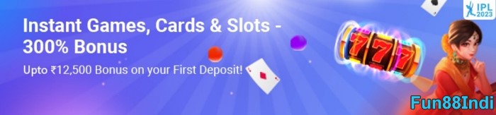fun88 bonus promotion offer instant games bonus