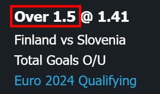 over under 1.5 meaning in soccer betting over explained